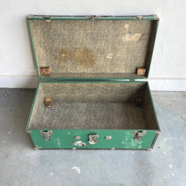 Groene hutkoffer