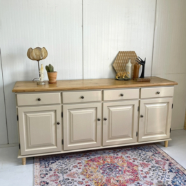 Restyle dressoir zand & brons