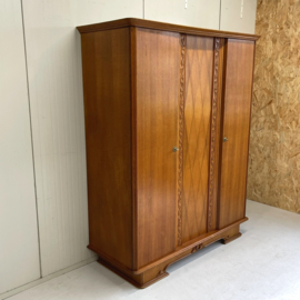 Vintage kledingkast 3 deurs