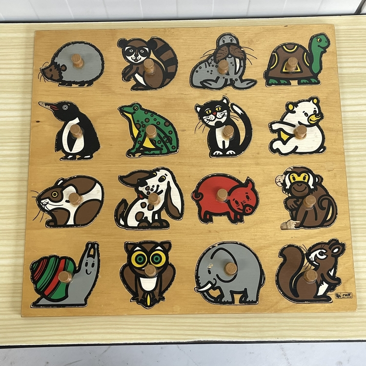 XLRolf schoolpuzzle dieren