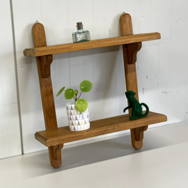 Houten wandrek