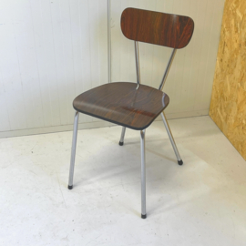 Vintage keukenstoel Rosewood