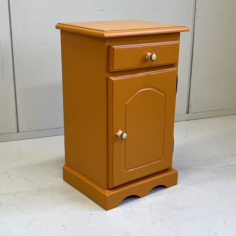 Nachtkastje Dark Orange