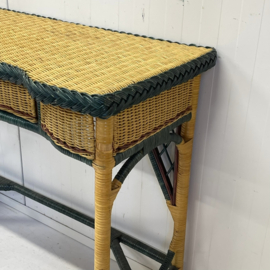 Sidetable/bureau rotan