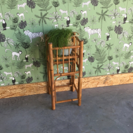 Boho bamboe plantenstandaard