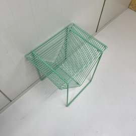 Mintgroen draad tafeltje