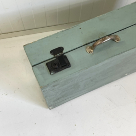 Brocante gereedschapskist