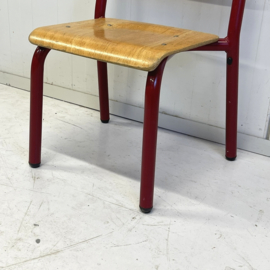 Retro schoolstoeltje