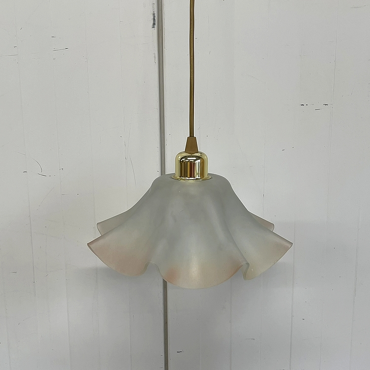 Brocante parasol lampje