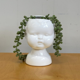 J`70 poppenhoofd pot