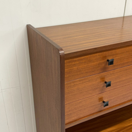 Vintage highboard wandkast