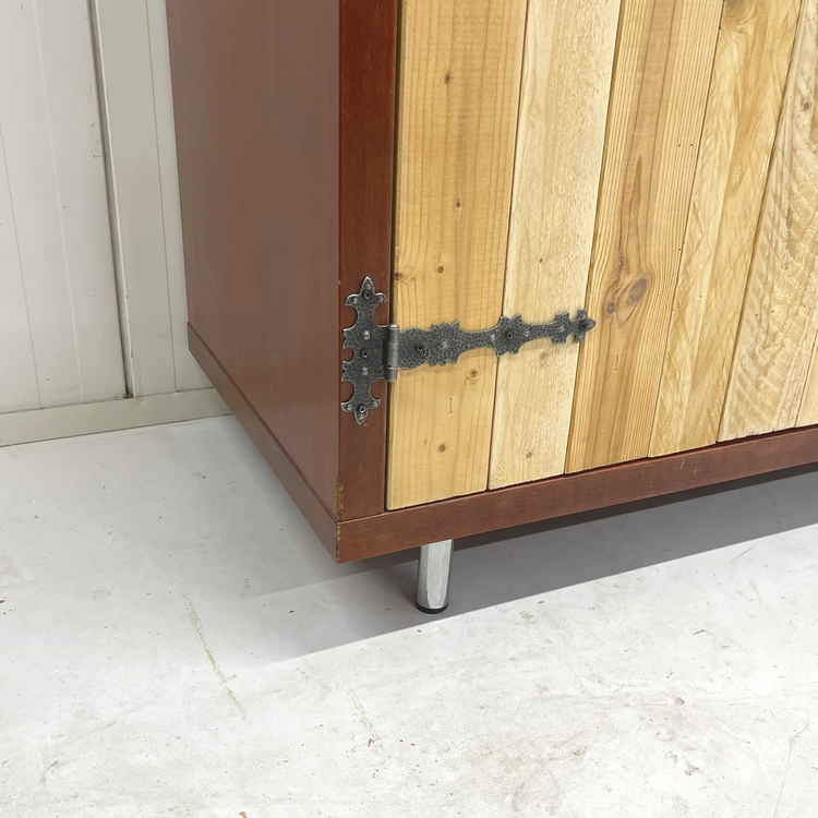 Upcycle sloophout dressoir