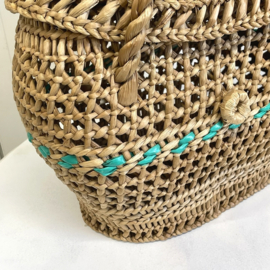 Rieten/sisal tas