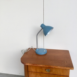 Blauw bureaulampje