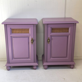 Set restyle lila nachtkastjes