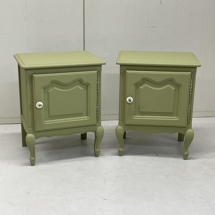Set olijf restyle barok kastjes