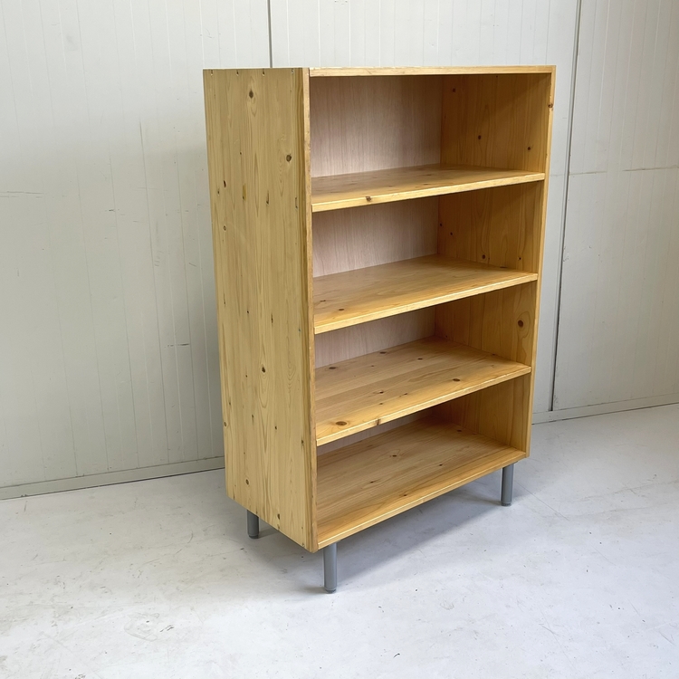 Vintage schoolkast boekenkast