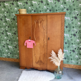 Brocante 3 deurs kast