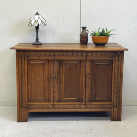 Antieke kast-kist-TV meubel