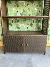 Rotan/webbing kast