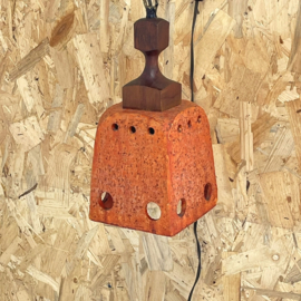 Vintage keramiek wandlamp