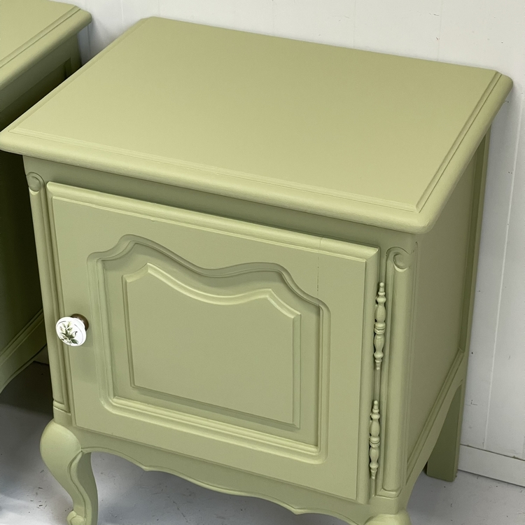Set olijf restyle barok kastjes