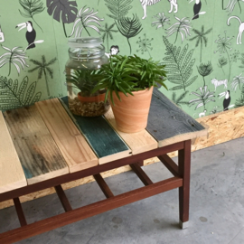 Sloophout salontafel