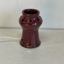 Bordeaux handmade keramiek lampje