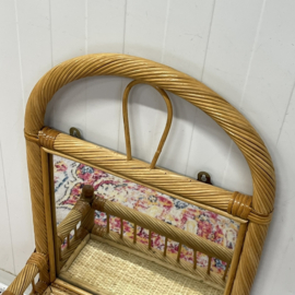Rotan spiegel console