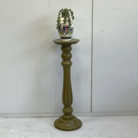 Olijfgroene restyle pilaar