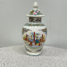 Chinese vaas met deksel
