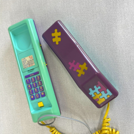 Vintage tweeling puzzle Swatch telefoon