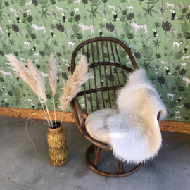 Bamboe draaistoel