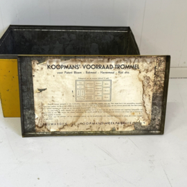 Brocante koopmans blik