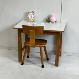 Vintage tafel & stoeltje kids