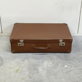 Brocante bruine koffer