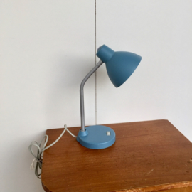 Blauw bureaulampje