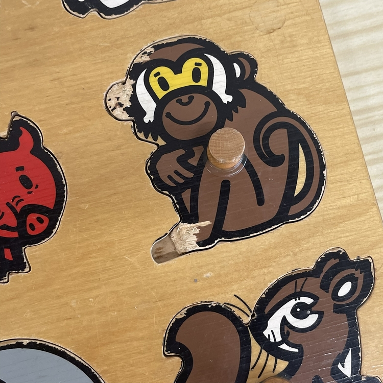 XLRolf schoolpuzzle dieren
