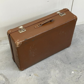 Brocante bruine koffer