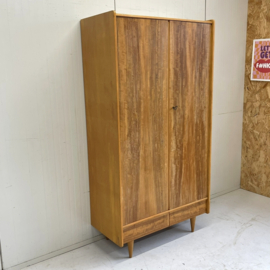2 Deurs vintage kledingkast