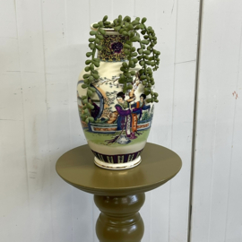 Olijfgroene restyle pilaar
