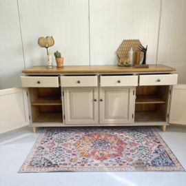 Restyle dressoir zand & brons