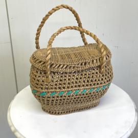 Rieten/sisal tas