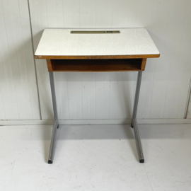 Vintage school tafeltje/bureautje