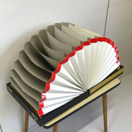 Geel zwarte vinyl LP koffer
