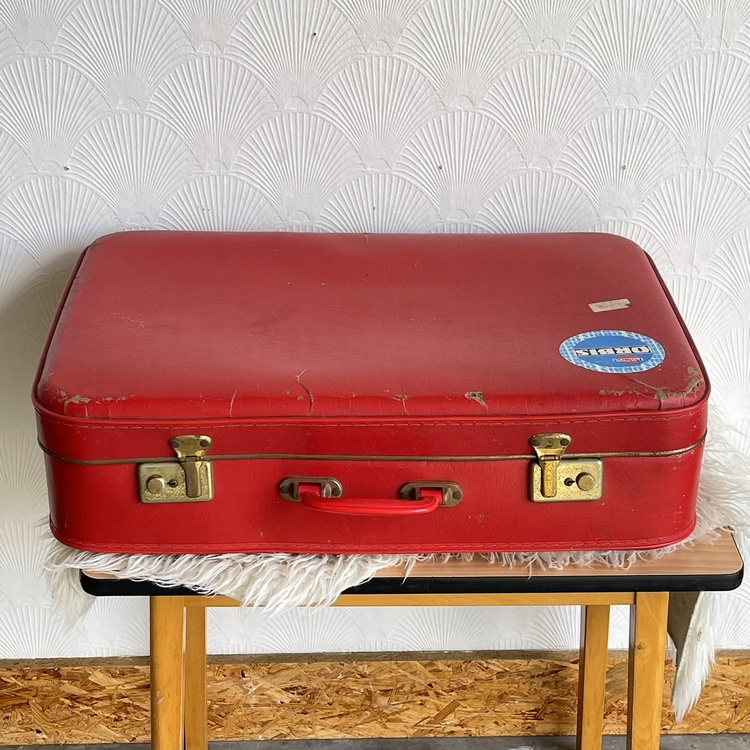 Rode koffer