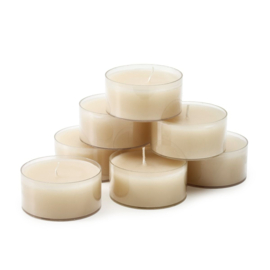 Waxinelichtjes zand 6 cm (20 stuks)