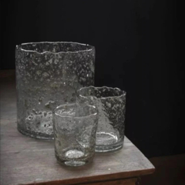 Windlicht bubbels medium Hoffz