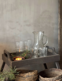 Waterglas / windlicht Aura Peeperkorn