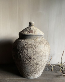 Stenen pot Damak Nepal pottery